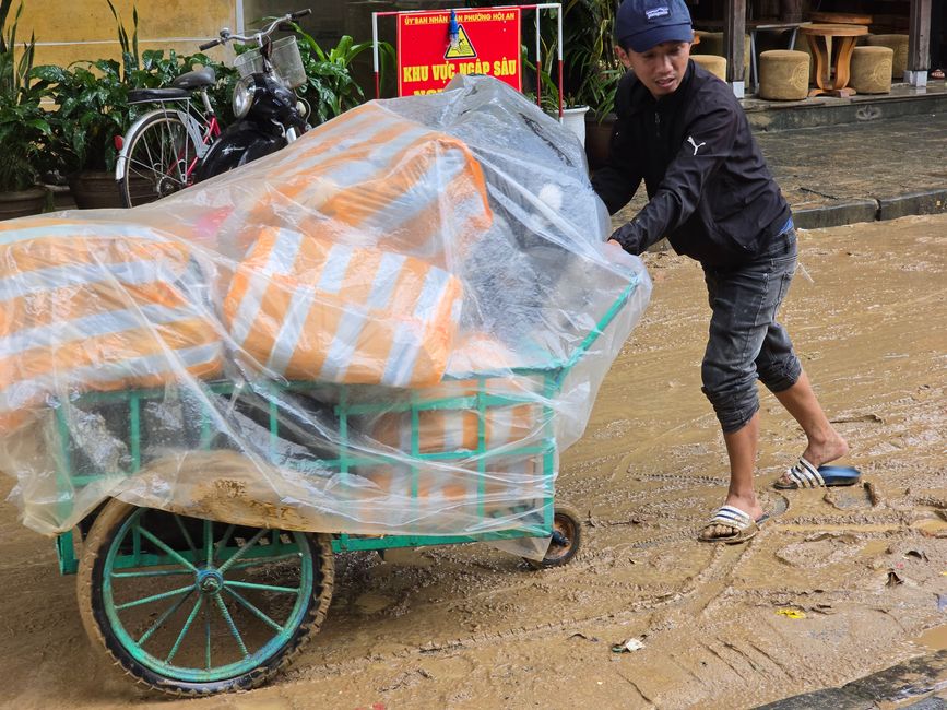 Hoi An - les travaux de nettoyage ont commencé