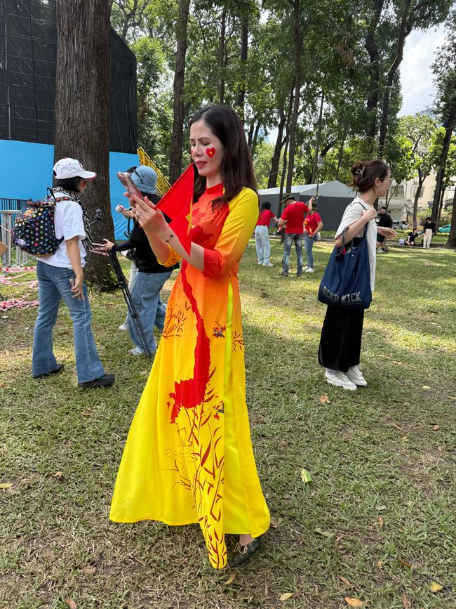 Festklædt i Vietnams farver