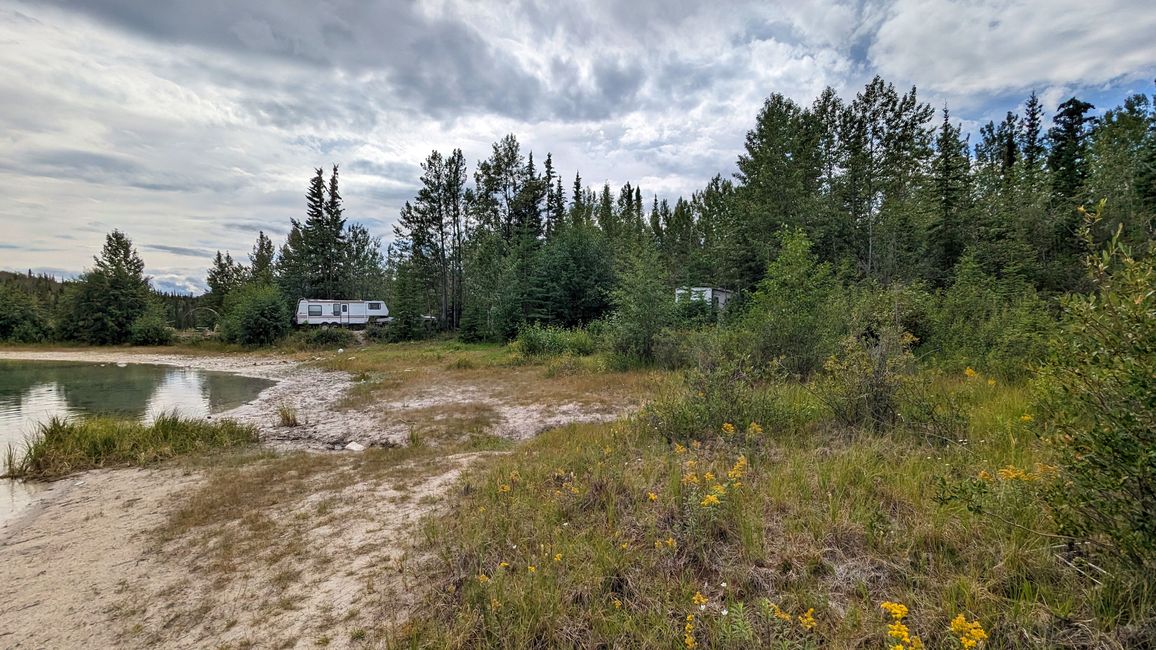 View of the lake from Site 5 (also tent site))