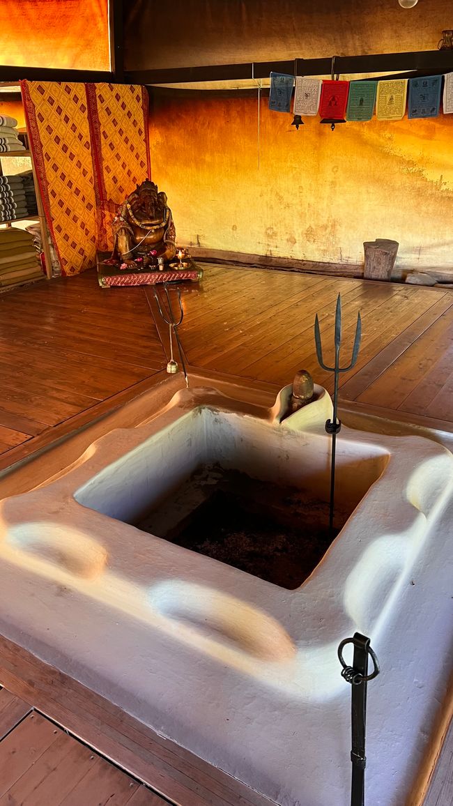 Dhuni unser Feuerzelt