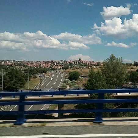 Fotos desde mi coche de Ávila (Castilla y León) (julio de 2023)