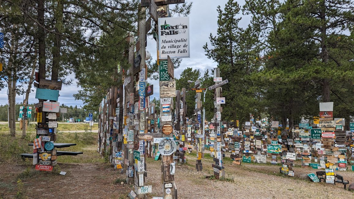 Bosque de Postes de Señal (Schilderwald) Watson Lake