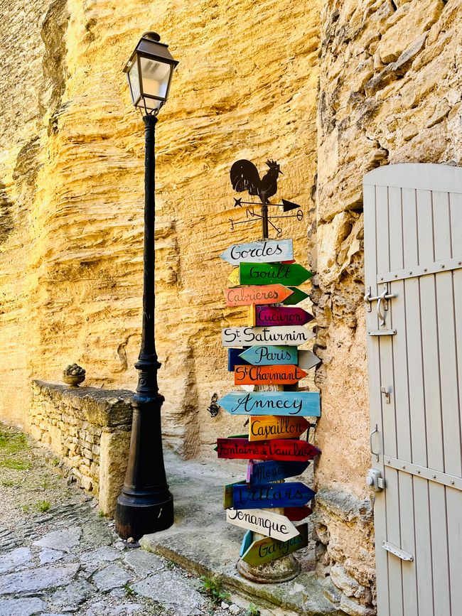 Moulin de St. Pierre, Gordes und Saignon