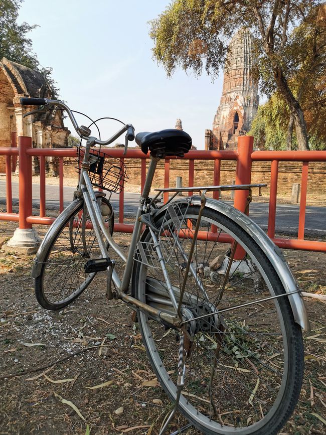 ... la mia bicicletta ... parcheggiata con cura ...
