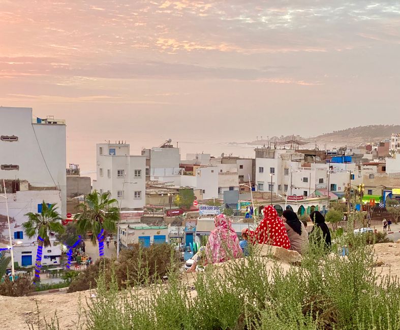 Taghazoute am Atlantik - Surfer Hotspot