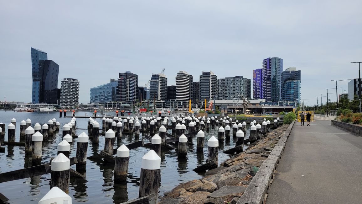 Melbourne – in den Docklands