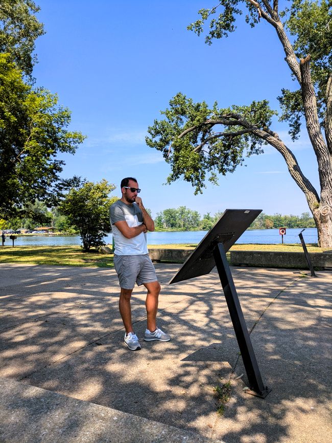 Julian is educating himself and gaining knowledge about Presque Isle