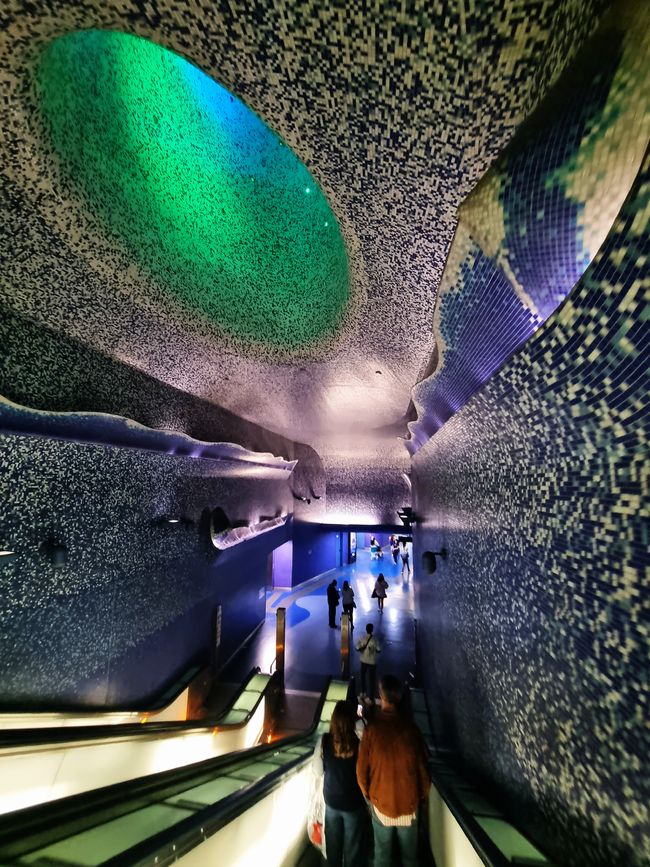 in der Metrostation Toledo