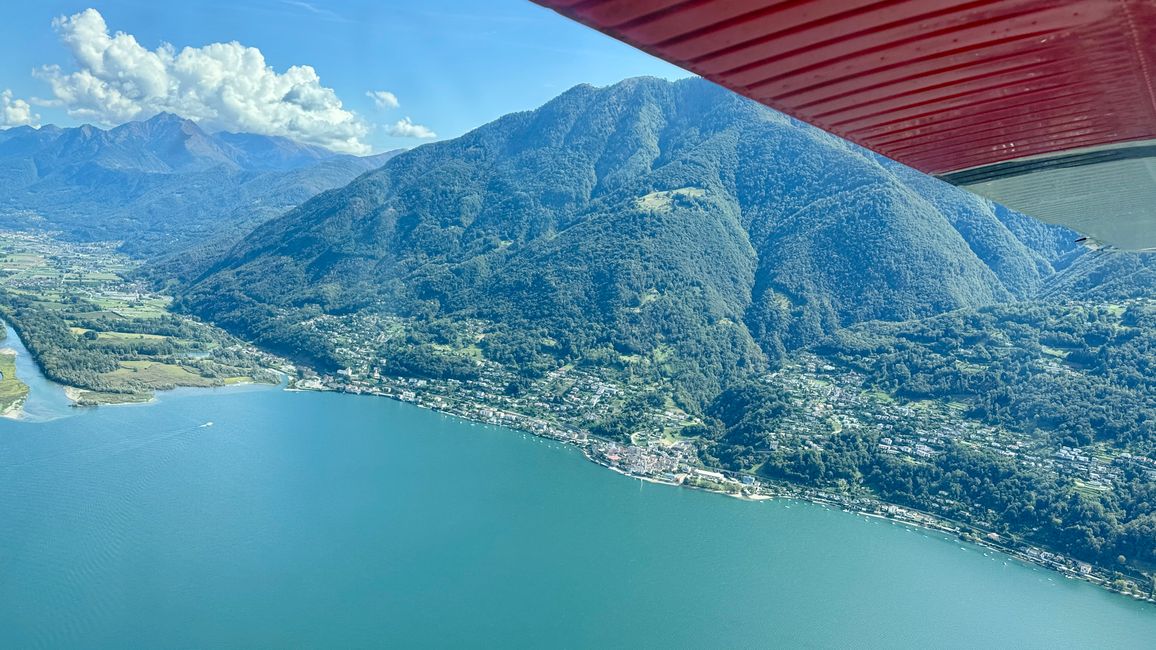 Über dem Lago Maggiore 