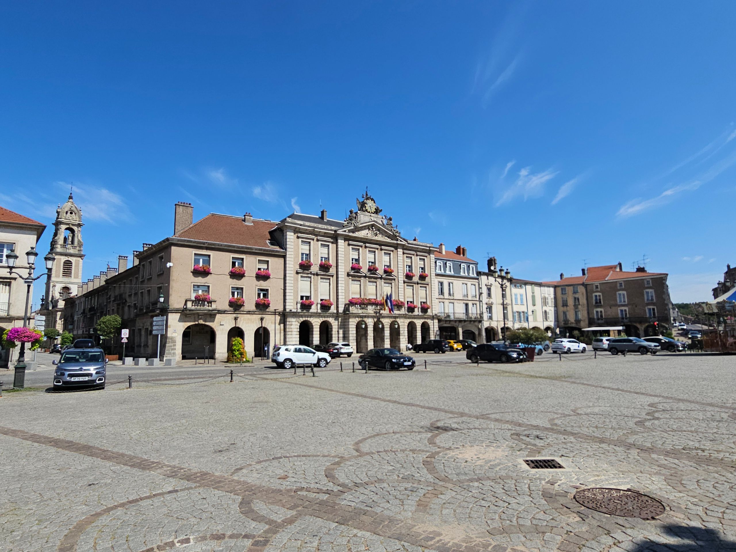 Place du marché à Pont-à-Mousson
