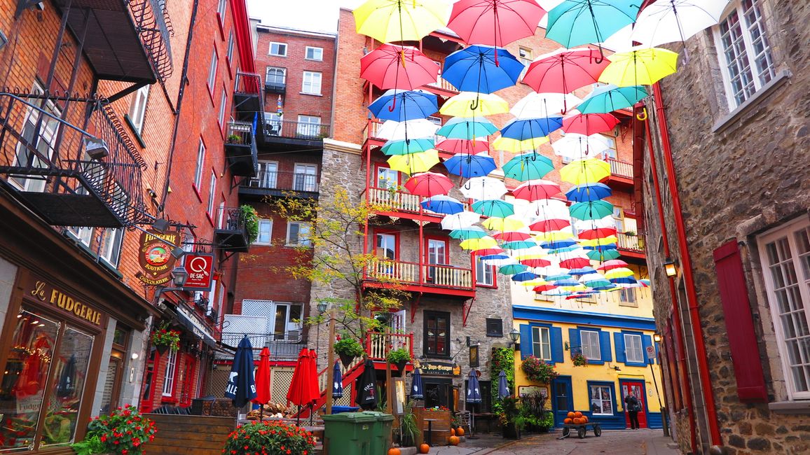 Willkommen in der Altstadt Québec‘s