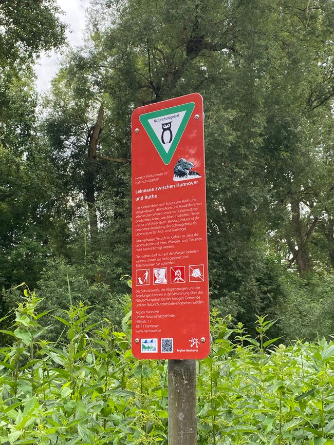 Unsere Wanderung durchs Naturschutzgebiet