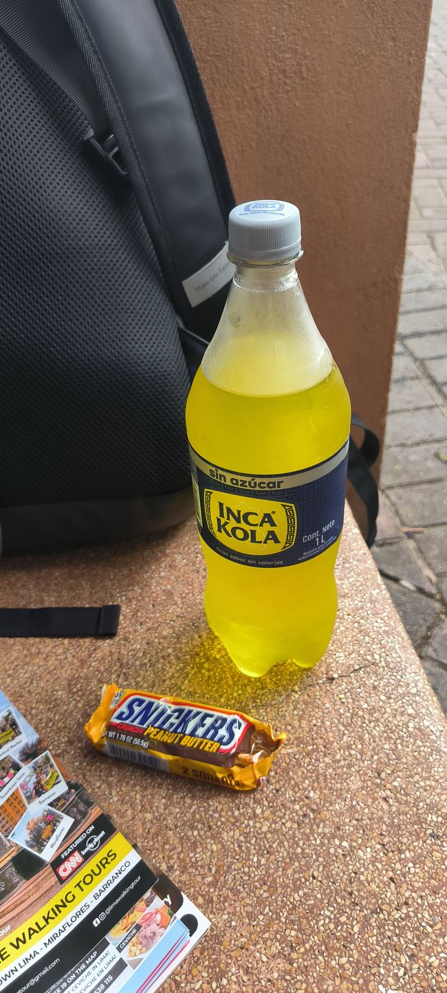 Small snack (Kola cost €1.20, Snickers too)