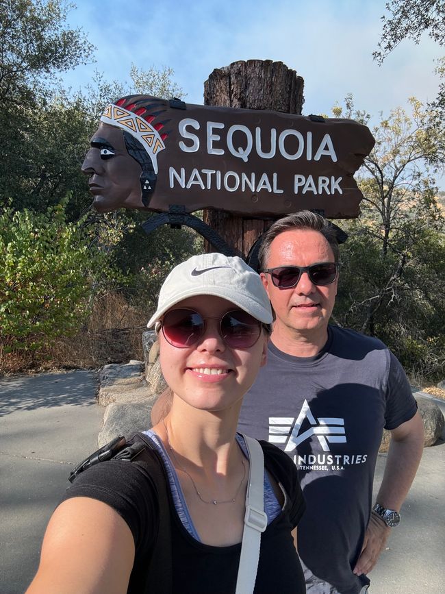 Day 5 - By Las Vegas -Travel to Sequoia NP