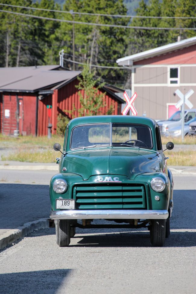 Day 21: Around Whitehorse: Husky Puppies, Emerald Lake & the smallest desert in the world