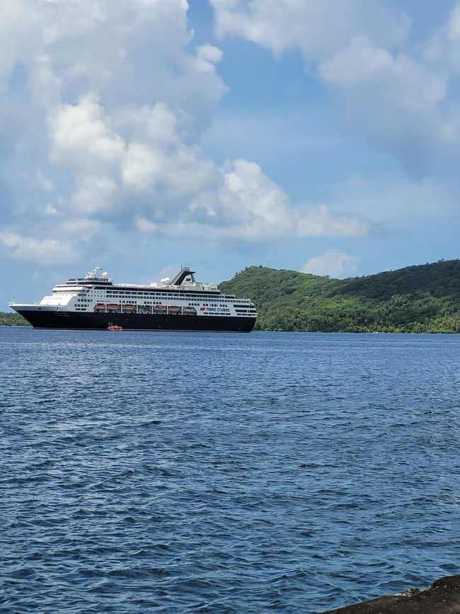 Tag 65 und 66 von 175: Kreuzfahrt rund um die Welt - Bora Bora