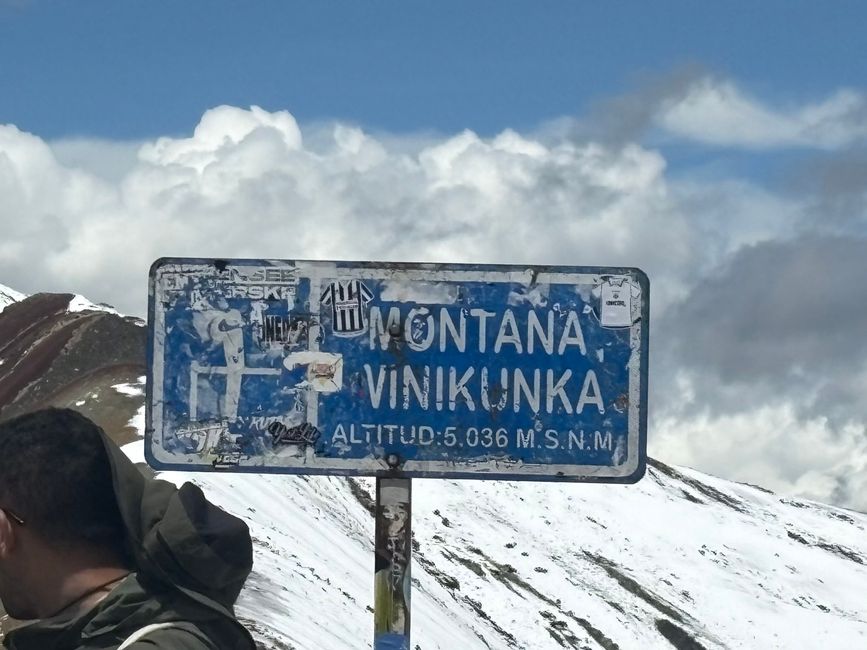 Escursione giornaliera al Vinikunka (Rainbow mountain) - la prima volta oltre 5000 metri!