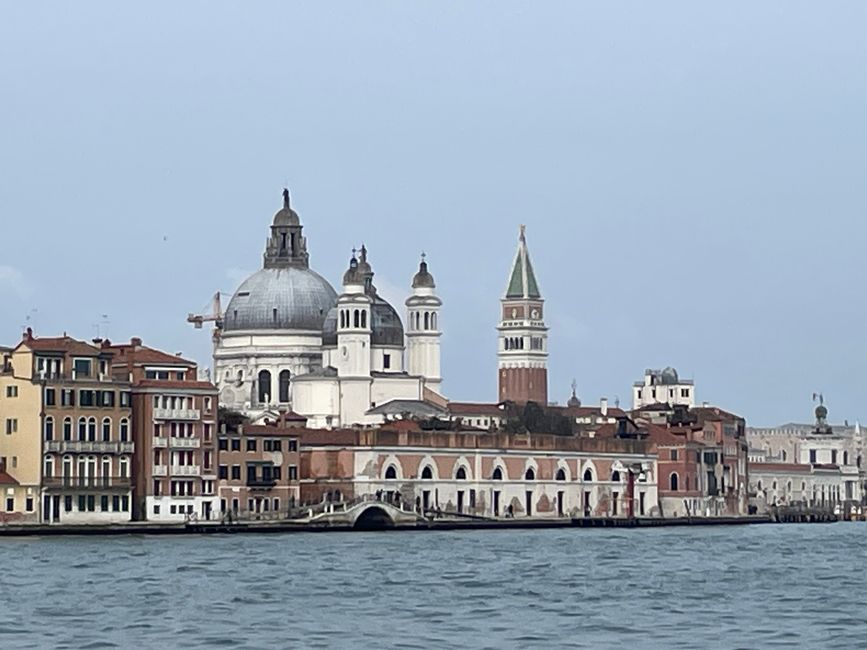 Blick von Giudecca zum Campanile