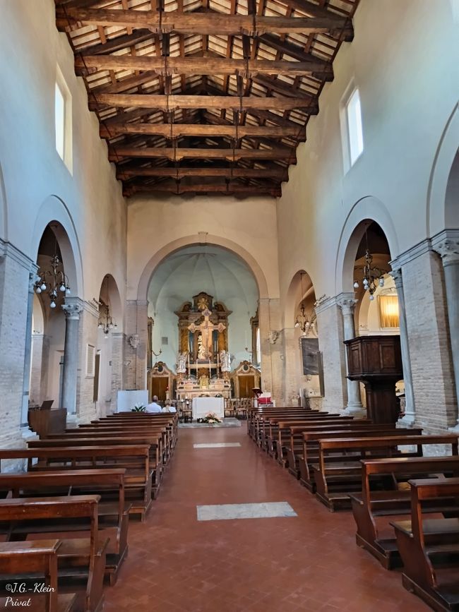 Interior de la Basilica de Santa María Maggiore