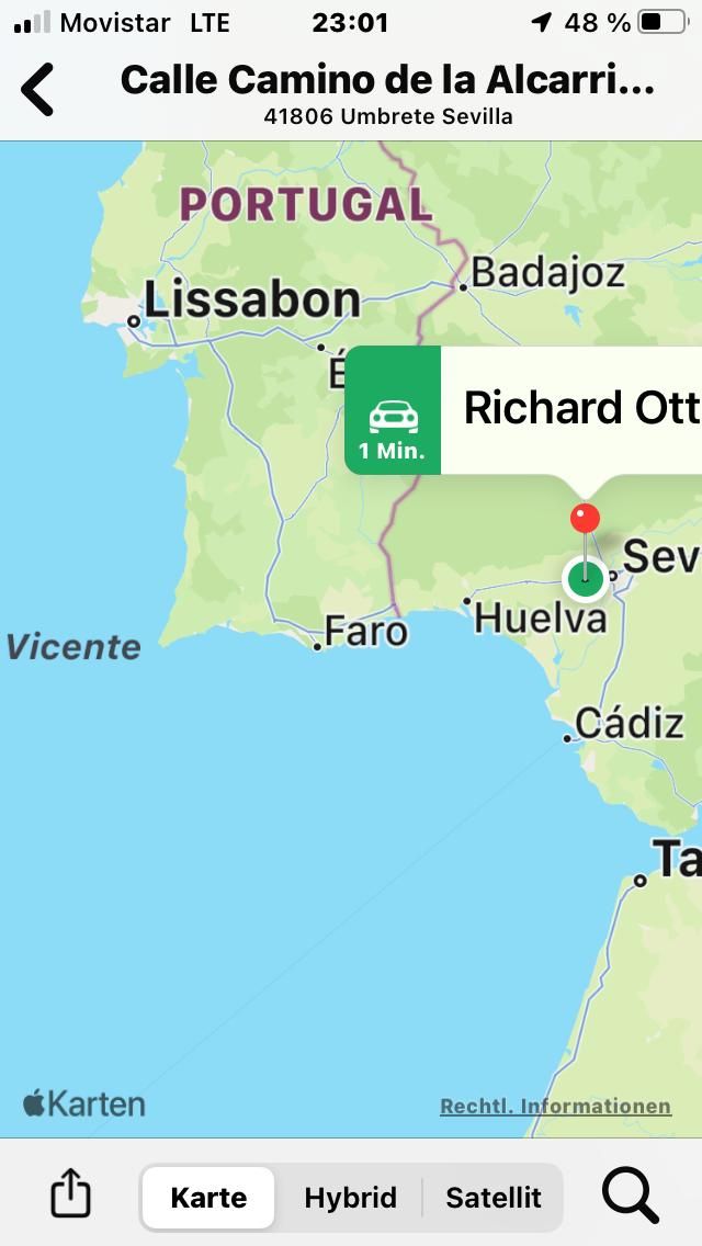 Ricci ist mit schon in Portugal