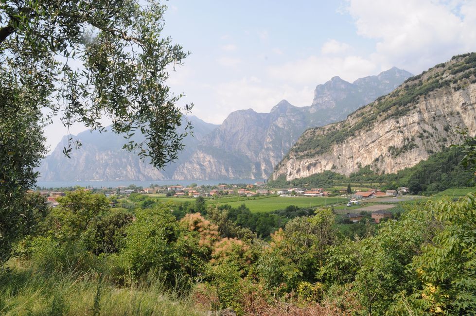Torbole am Gardasee im Juli 2013