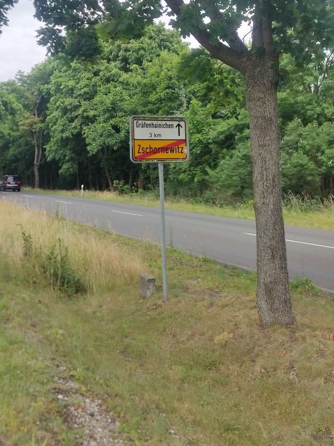 Tag 1 Grenzgang ( Hinfahrt)
