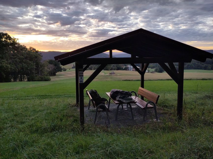 Example of sleeping place near Kulmbach