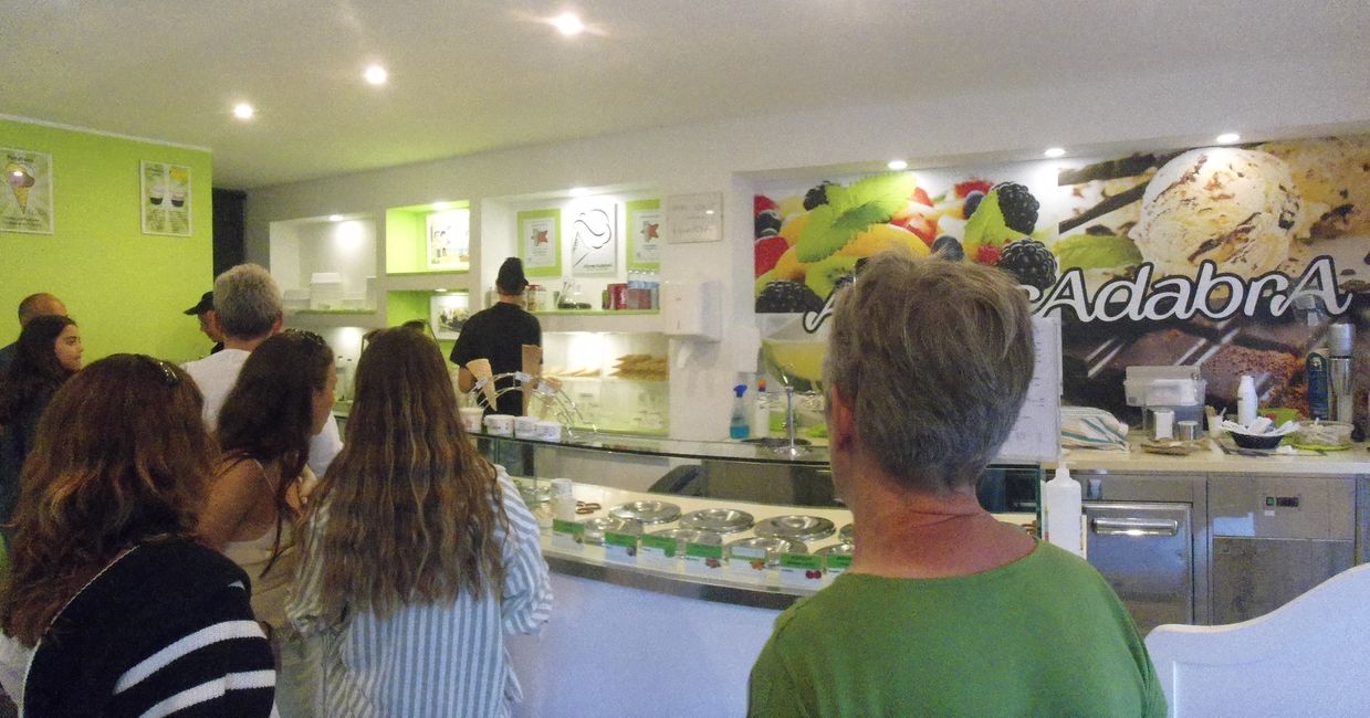 Noch ein lecker Eis zum Nachtisch