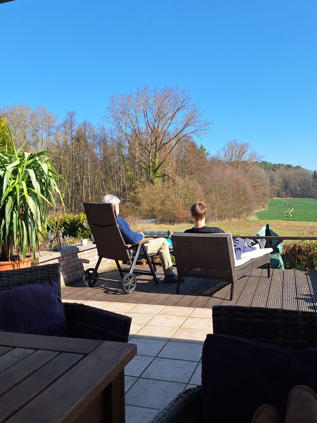 Besuch von Lars