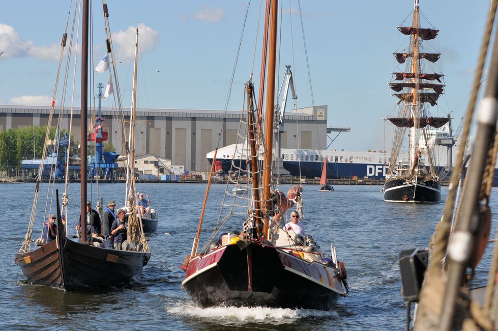 Fahrt zur Rum-Regatta in Flensburg 2017