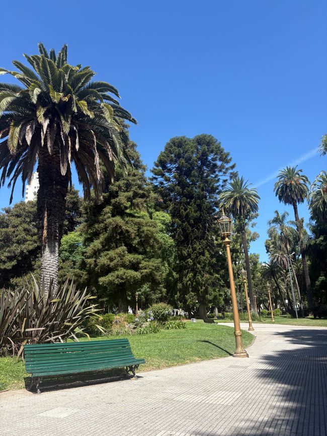 Relax in the parks…