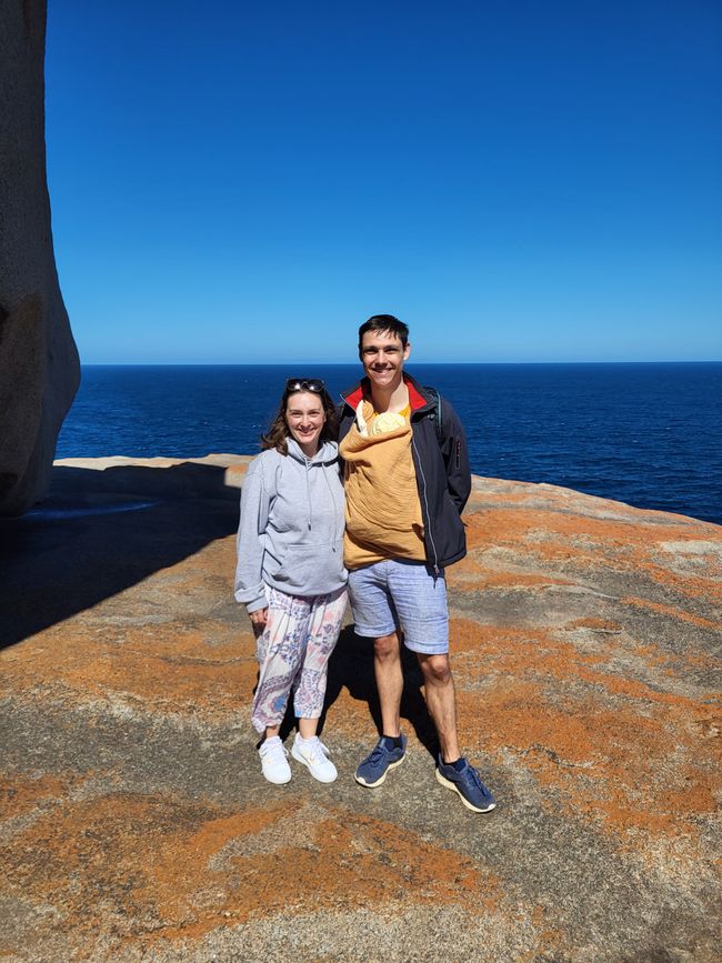 Kangaroo Island with Baby M.