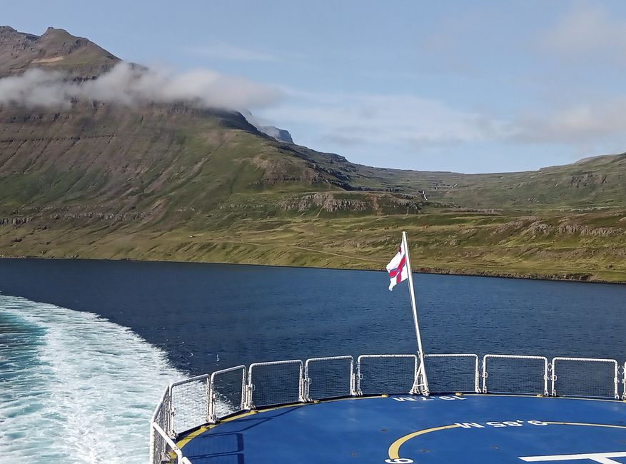 Abschied von Island - Ankunft Färöer