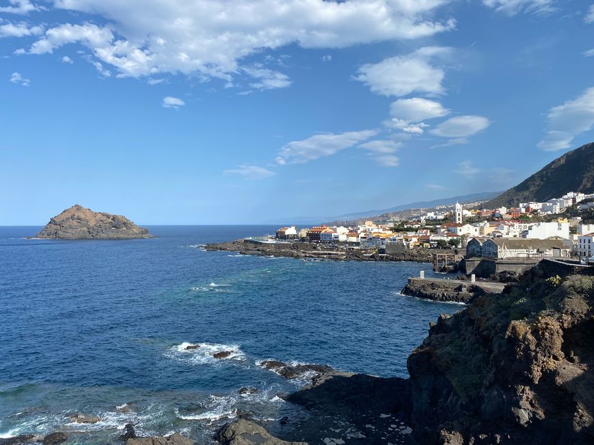 Die Northshore von Teneriffa - hier Garachico, zuletzt 1706 bei einem Vulkanausbruch teilweise verschüttet