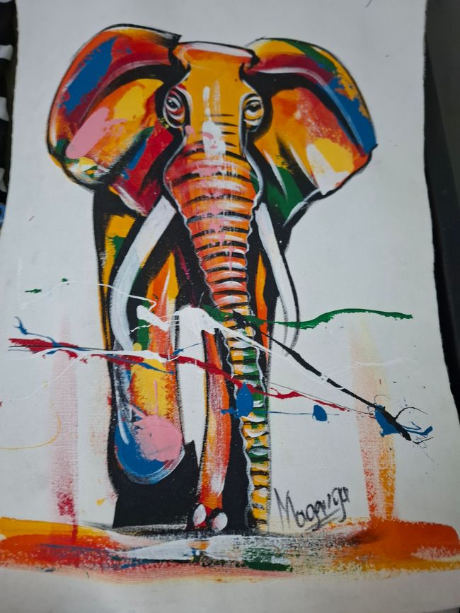 J'ai acheté ce beau tableau pour mon appartement ;D