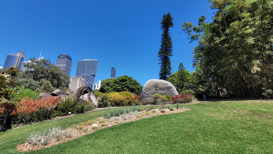 Heute königliches Programm – Royal Botanical Garden in Sydney