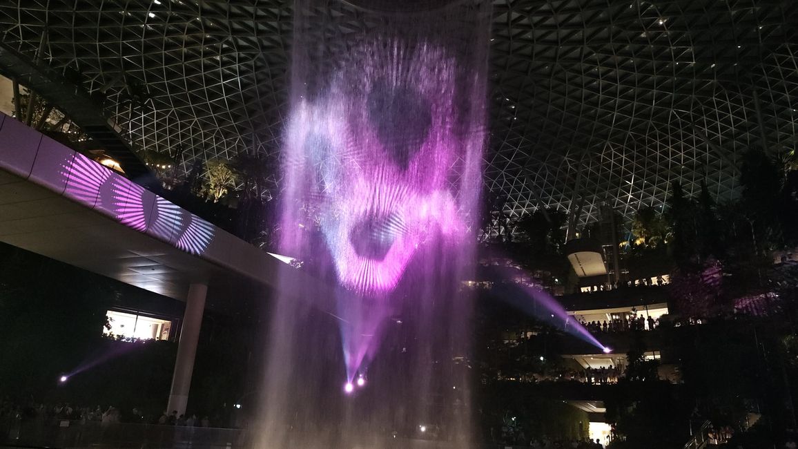 Waterfalls at the Airport