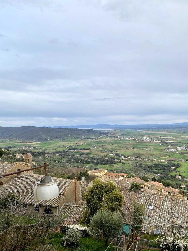 Blick nach Umbrien