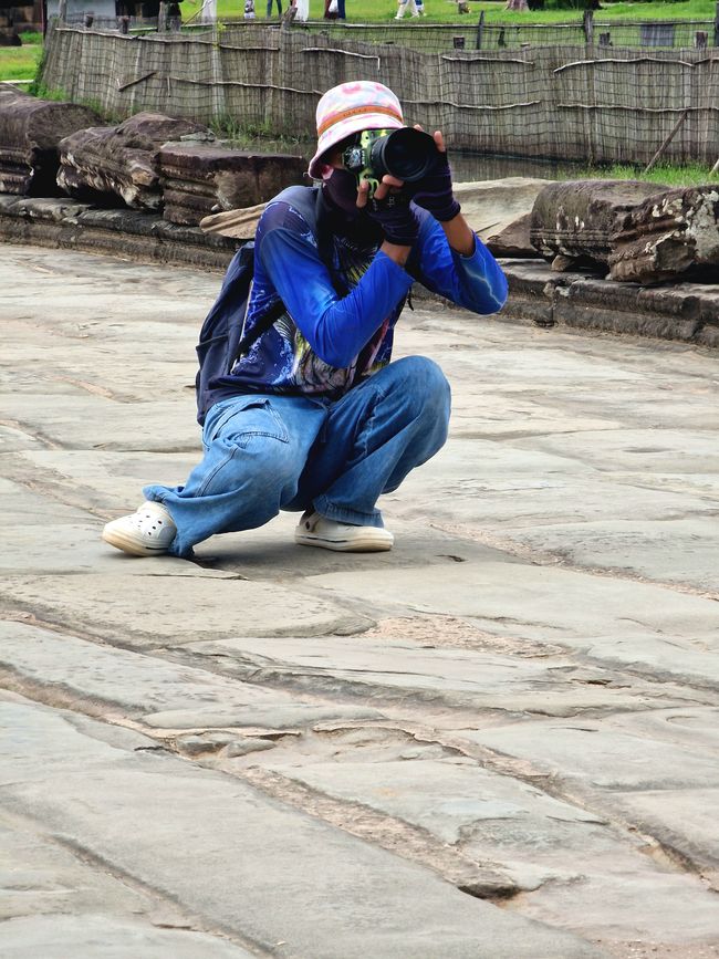 Angkor Wat-Fotoshooting