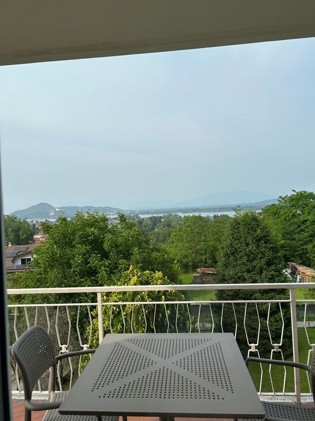 Die Aussicht aus unserer Wohnung 