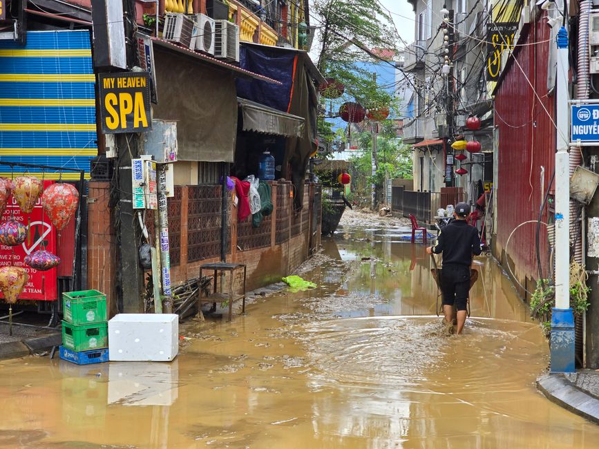 Hoi An - les travaux de nettoyage ont commencé