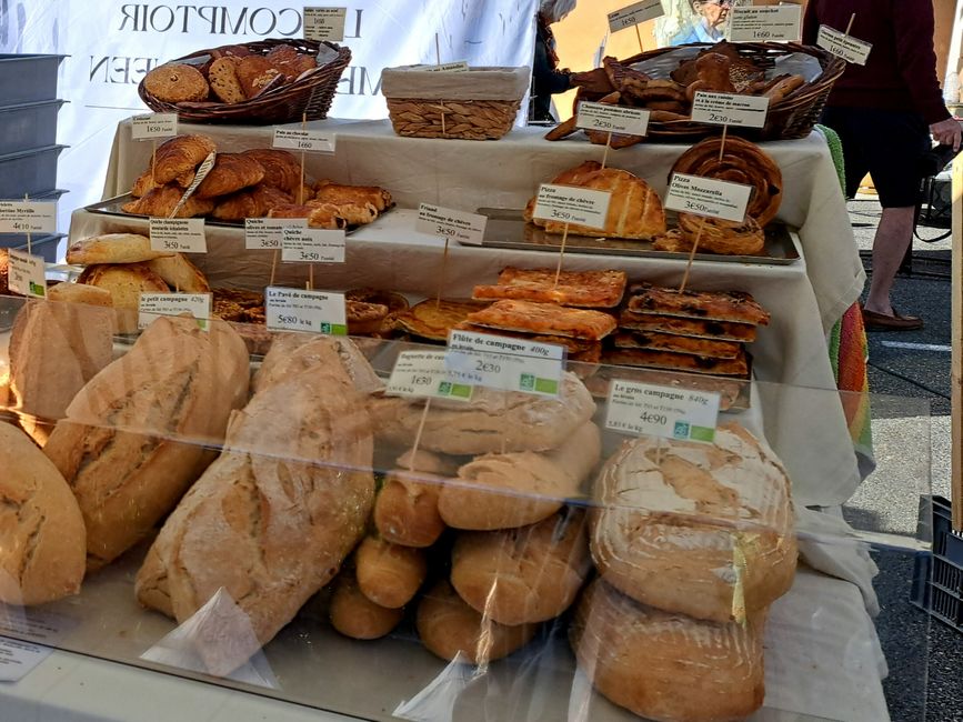 Mercado en Nyons