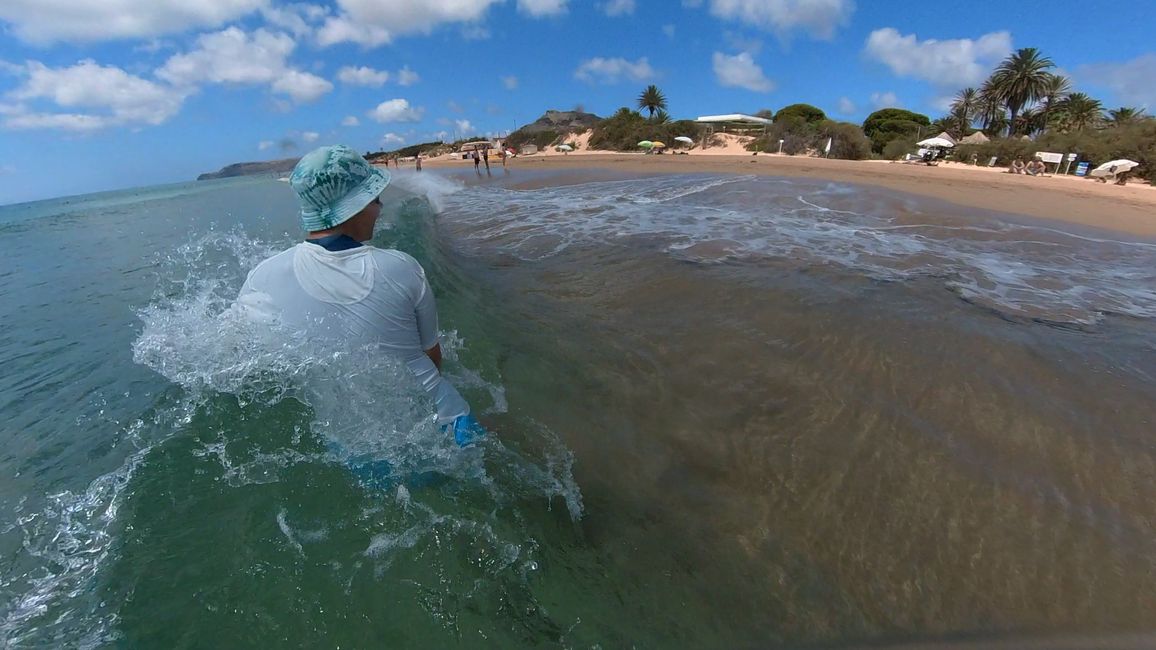 Tag 5: Spaß am Strand von Porto Santo