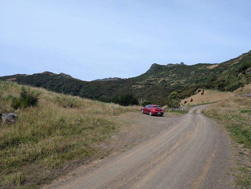 Weg zu Stone bay saddle 