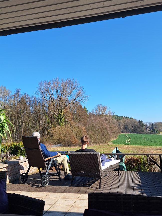 Besuch von Lars