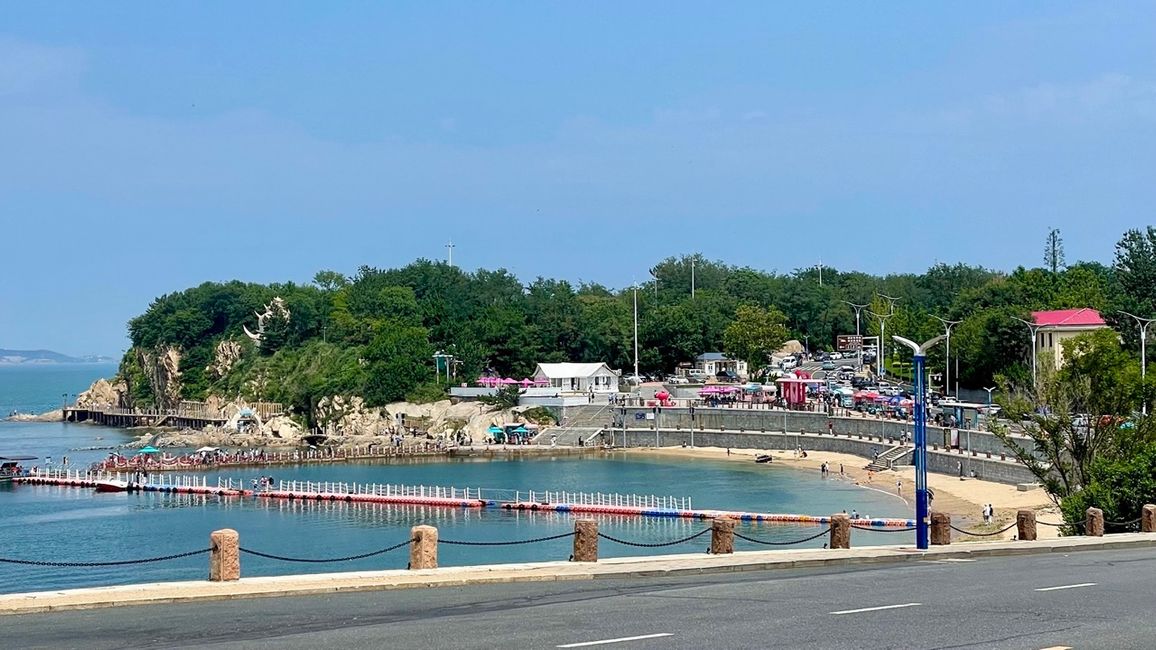 One of Yantai's beaches