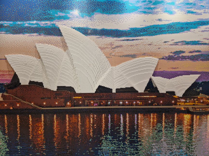 Sydney Opernhaus in Lego