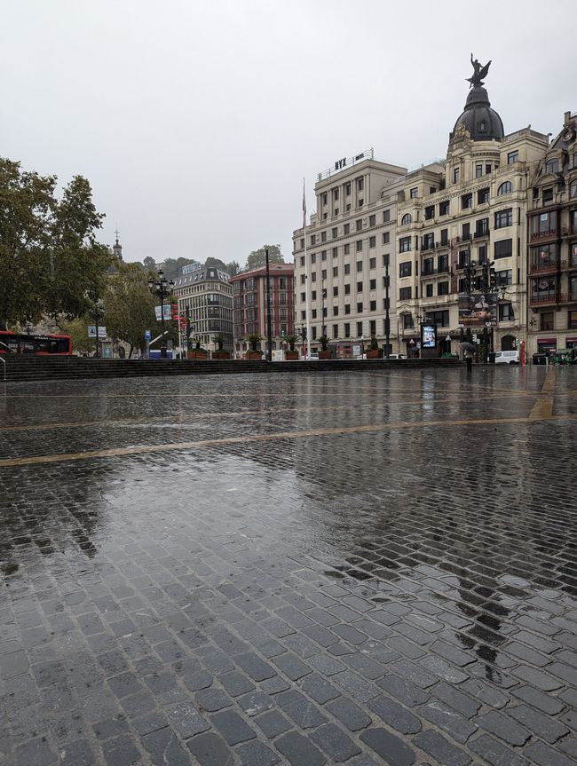 Bilbao, 100% Regen