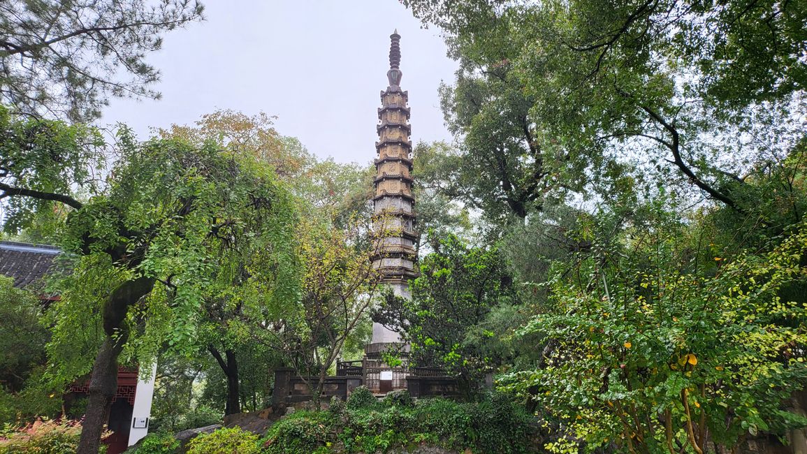 Pagode auf dem Hügel des Siegelmuseums