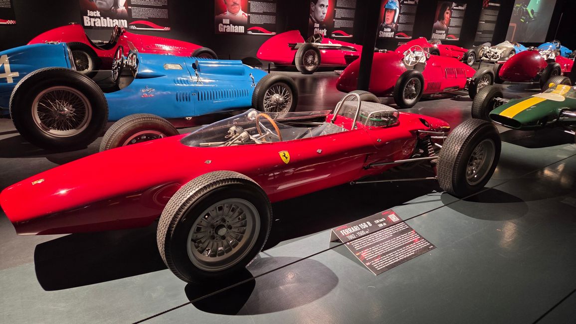 Der Ferarri  156 mit Heckmotor